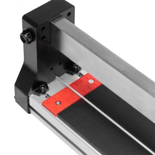 Image of Rubi F-ONE 1200 Manual Tile Cutter Machine | 4 Feet Tile Cutting Machine | 750 Kg Breaking Strength | Bearing System for Smooth Scoring | Includes 22 mm Wheel | PRO Series | 3-Year Warranty