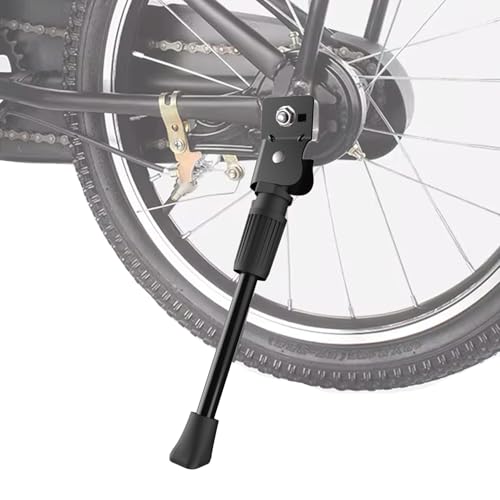 BOKFONIKS Kickstand for 12, 14, 16, 18, 20 Inch Kids Bikes – Carbon Steel Children’s Bicycle Kick Stand with Built-in Spring & Anti-Slip Pad(16inch)