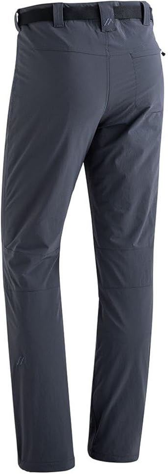 Maier Sports Pantaloni Da Trekking Oberjoch Uomo - Nero Taglia 26, MSTRETCH Pro 4, Asciugatura Rapida, Idrorepellenti