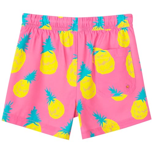 Image of SURF CUZ Boys Swim Trunks with Boxer Brief Liner Toddler Boy Stretch Swimsuit Shorts Quick Dry Swimming Trunks Bathing Suit