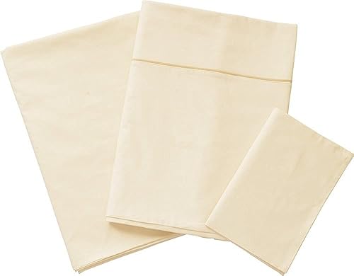 EMOOR PRESSO - Juego de funda de futón japonés (colchón, funda de edredón y funda de almohada) tamaño individualindividual largo (beige), cierre de