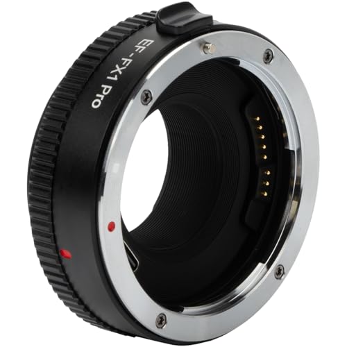 Image of VILTROX EF-FX1 Pro Lens Mount Adapter Auto Focus Converter Ring Compatible with Canon EF /EF-S Lens to Fuji X-Mount Camera X-H1 X-PRO2 X-T2 X-T3 X-T1 X-T20 X-T10 X-E2 X-E1