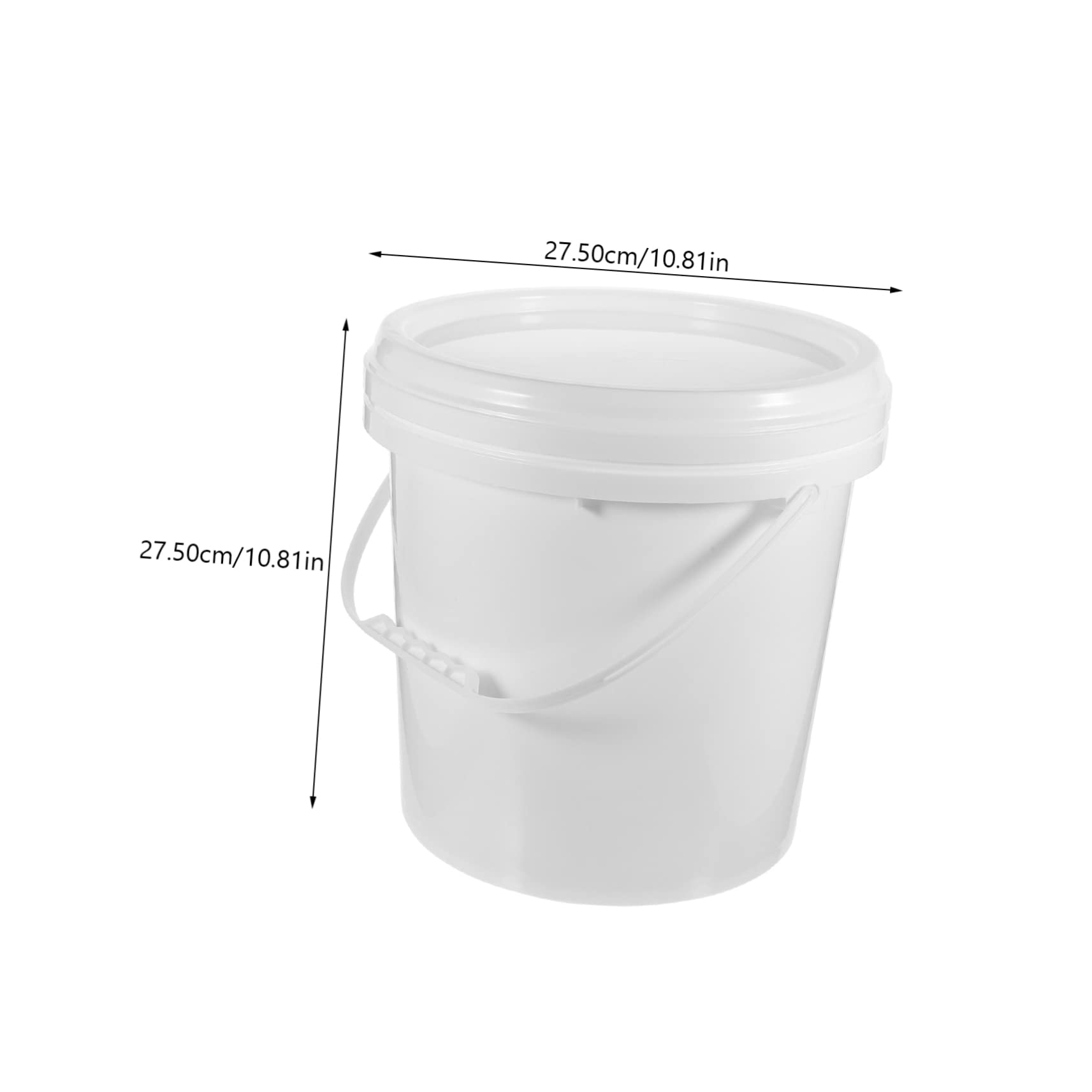 SEWACC Cubo De Pintura Cubo De Pintura Tapa para Almacenamiento De y Uso Proyectos De Arte