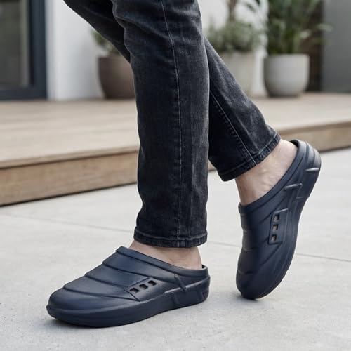 Image of KOBURG Plasma Stylish Clogs for Men|Casual Walking Clogs|Sandals|Comfortable & Light Weight|Stylish & Anti-Skid|Waterproof KF-174