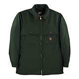 Big and Tall Heavyweight Wool Jacket for Hunting, Shooting, and Outdoor Wear to Size 3X Made in Canada (Large)