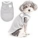 Zunea Dog Shirts for Small Dogs Girl Boy Summer Vest Tank Top Puppy T-Shirts Soft Breathable Clothes Tee Shirt Stretchy Sleeveless Pet Clothing Apparel for Cats Doggy Chihuahua Gray M