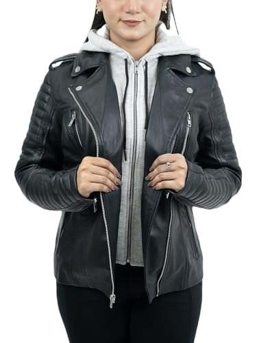 アイレネ FUR HOODED LEATHER JACKET 滝沢カレン 着用 41rMHIG1OSL.jpg