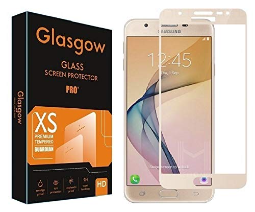Glasgow |For Samsung Galaxy On Nxt | Tempered Glass Screen Protector Guard | Full Glue Curved Tempered Glass | Bubble Free Installation | Gorilla - Gold (B07W6WJLZF) Amazon Price History, Amazon Price Tracker
