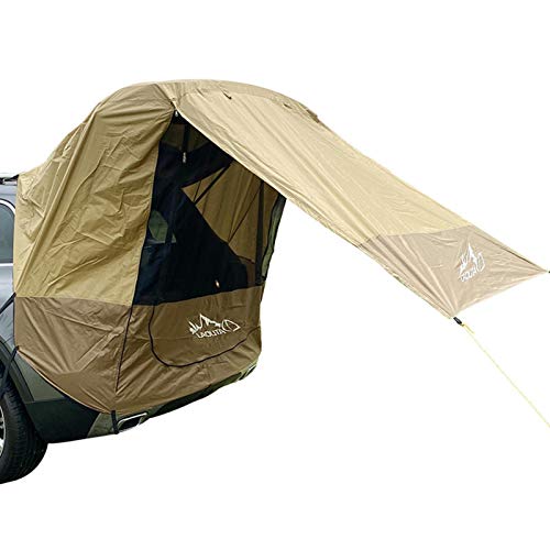 Carpa de maletero para coche, al aire libre, autoconduccin, barbacoa, camping, extensin de la cola del coche, parasol y resistente a la lluvia, tienda de campaa de viaje