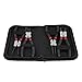 4-Picece 7-Inch Snap Ring Pliers Set, Internal External Circlip Pliers Kit Straight Bent Jaw Pliers Tips C-Clip Pliers