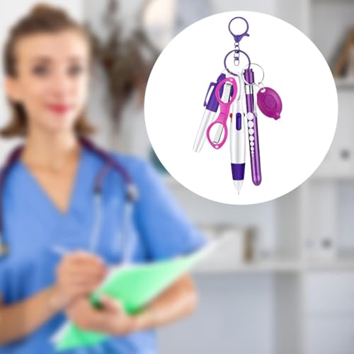 Stylo infirmière complet violet, idée cadeau idéale personnel soignant - 4