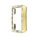 Produktbild Kompatibel mit Fitbit Charge 3 Hülle, PC Plating Case Gehäuse Glänzend Diamanten Bling Displayschutz Schlankes Abdeckung Stoßstange Gehäuse Schutzhülle für Frauen Mädchen (Gold)
