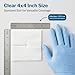 McKesson High Absorbency Split Gauze Sponges 4x4 Inch (50 Sponges, 25 Packs of 2) - 6-Ply Sterile Tracheostomy & Tube Dressings – Pre-Cut Slit for Drainage & Catheters – 2 per Pack