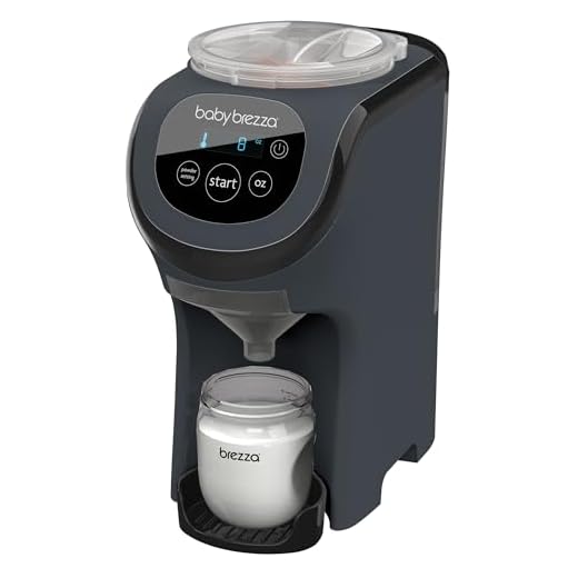 Portable Baby Brezza Mixer in Charcoal