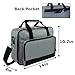 doksmeria Projector Carrying Case, Projector Bag with Accessories Storage Pockets & Adjustable Shoulder Straps, Portable Carrying Bag Compatible with Epson BenQ ViewSonic and Most Mini Projectors
