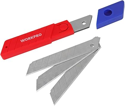 WorkPro WP212004 18 mm 10’lu Maket Bıçağı Yedeği