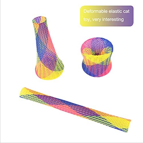 SUOXU Cat Toys 22 Pcs Interactive Christmas Cat Toys Kitten Toys -Cat Tunnel Toys Set for Indoor Cats (style 2)