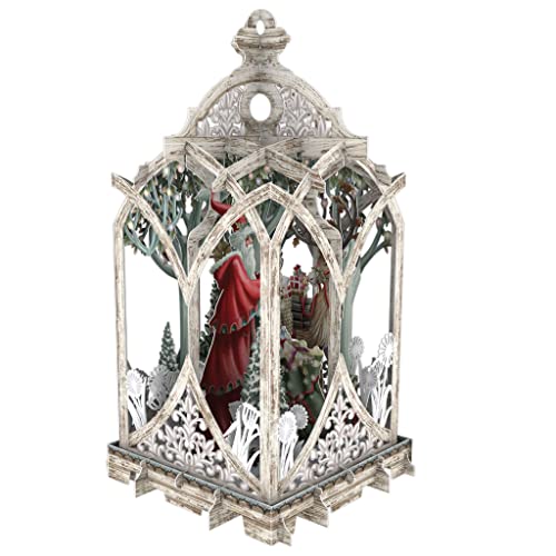 X3D028 - Biglietto d'auguri natalizio pop-up 3D