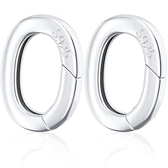 Silver-2pcs-0.39"×0.28"