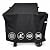 QuliMetal Grill Cover for Weber Searwood 600 Pellet - 600D Heavy-Duty Waterproof and Tear-Resistant Grill Cover for 3400145 Weber Searwood,Outdoor BBQ Accessory
