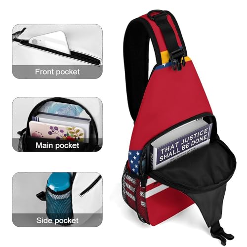 Mochila tipo Sling Blanca para Hombre y Mujer miniatura 4