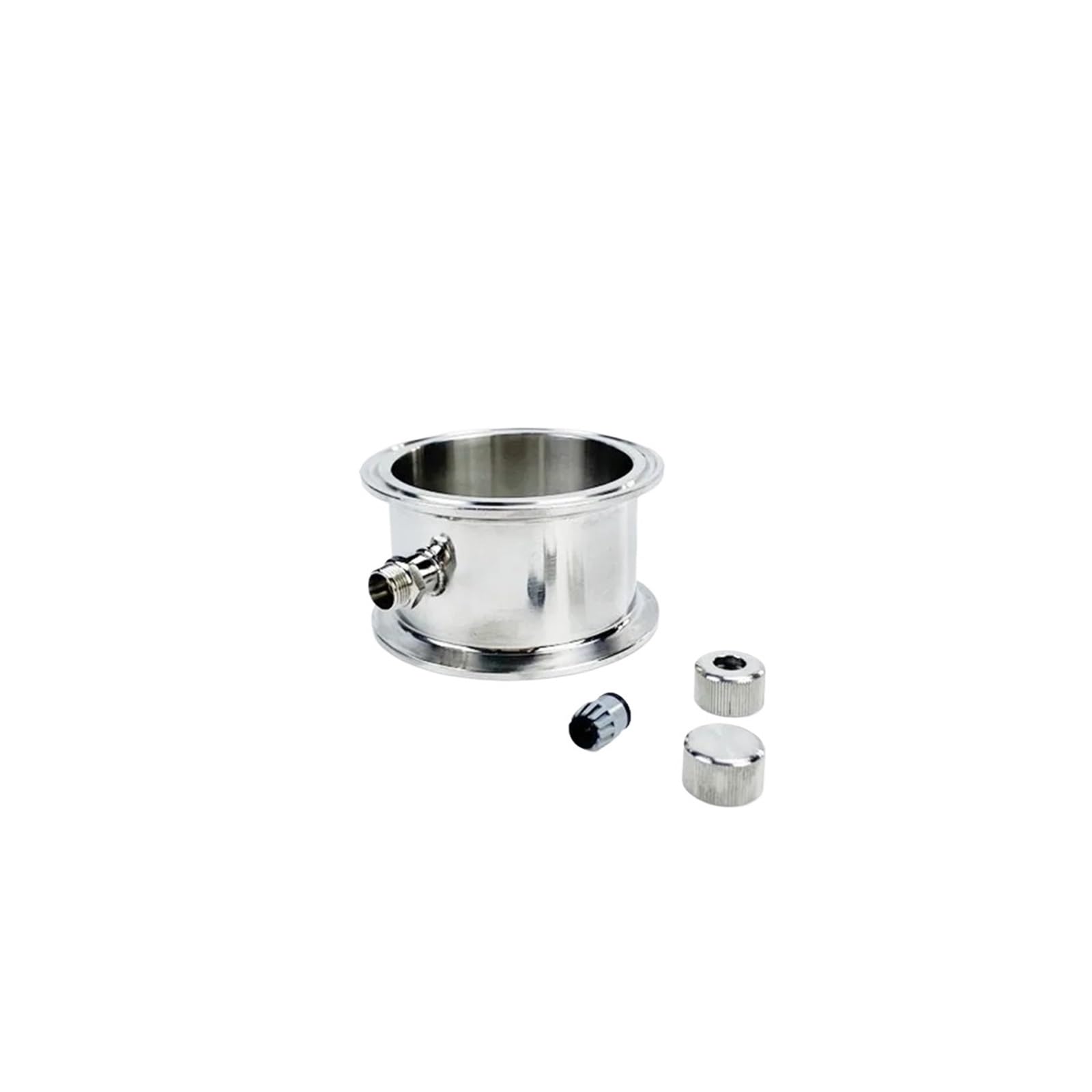 Hkvtvcypya Women's Without Thermometer 1.5Inch Od50.5mm Tri-Clamp Pipe With Welded Thermowell Nipple