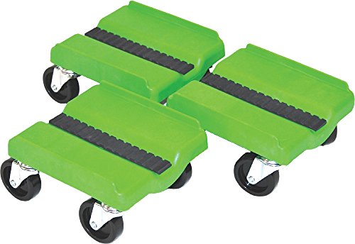 Four Wheel Dolly - 3 Piece Set - Green Ss Grn
