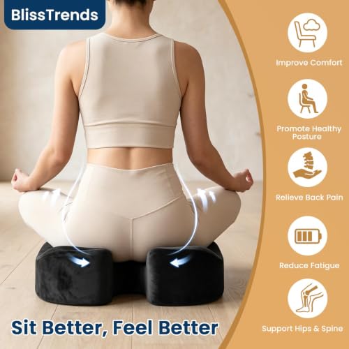 BlissTrends Memory Foam Seat Cushion