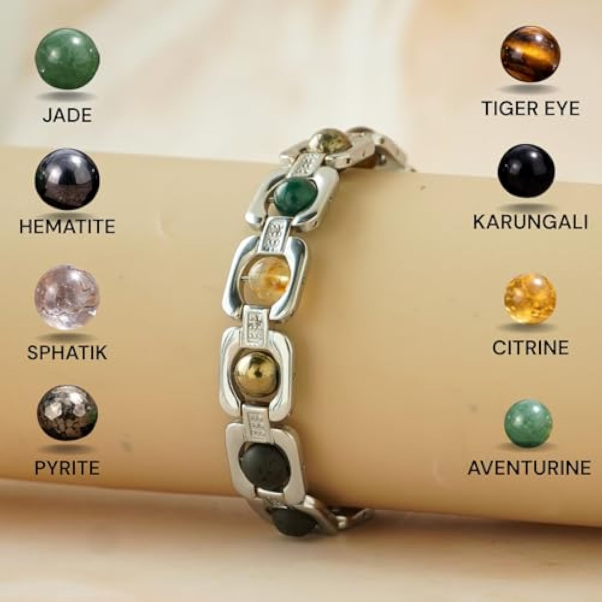 Metal Dhan Labh Bracelet, Prosperity Charm