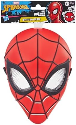 Marvel, Máscara Homem-Aranha Clássico, Vermelha e Preta