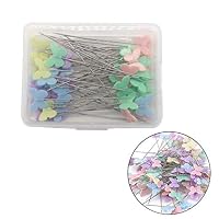 100 Pcs/Box Aiguilles À Coudre Accessoires Couture Épingles Droites
