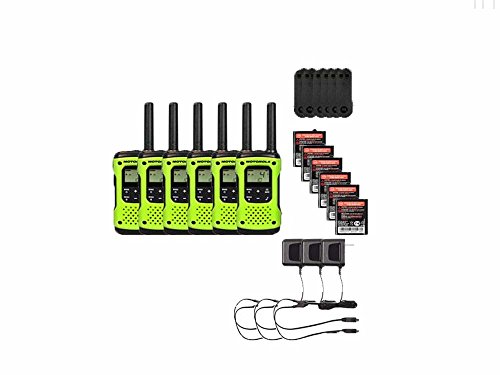 Motorola FRS/GMRS T600 Two-Way Radios / Walkie Talkies - Rechargeable & Fully Waterproof 6 PACK Motorola FRS/GMRS T600 Two-Way Radios / Walkie Talkies - Rechargeable & Fully Waterproof 6 PACK