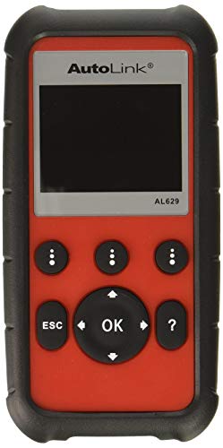 Autel AL629 Autolink Pro lector OBD2 con lectura y borrado de fallos ABS SRS en vivo