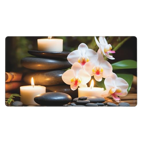 Grand tapis de souris de jeu 74x40 cm idéal pour optimiser votre espace de travail