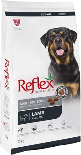 Reflex Kuzu Etli Yetişkin Köpek Maması, 15 Kg