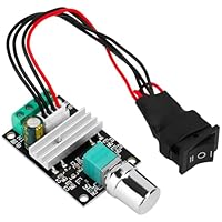 DC-Motordrehzahl-Treiber PWM 6 V/12 V/24 V/28 V/3 A/80 W, Umkehrschalter, einstellbare Geschwindigkeit, 1203BB DC Motor Treiber für Lüfter, DC-Motor, Modellzüge, Sauerstoffpumpe für Aquarien