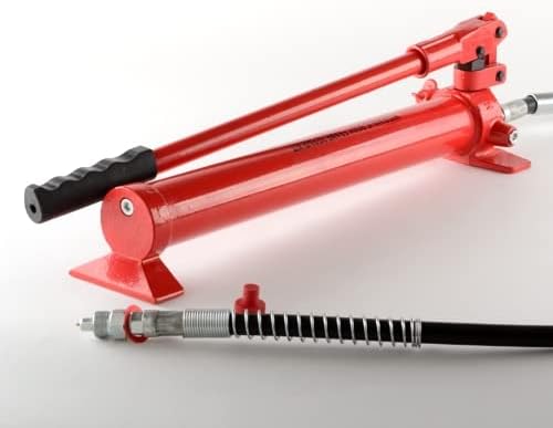 ATE Pro. USA - 10 ton Porta Powers Pump Hydraulic Hand Pump Porta Powers - Red Pump