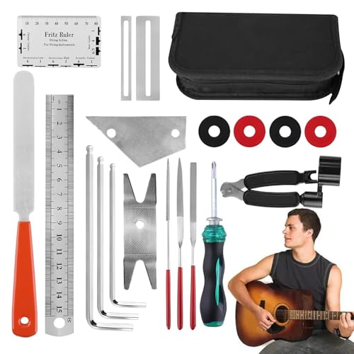 Accessoires instrument pour les guitaristes avec sac de rangement pour un entretien facile
