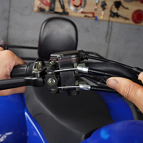 Weiyingsi Dual Front Brake Cable Set 125Cc 150Cc 200Cc 250Cc Atv Quad- Drum Brake Version #TOP4