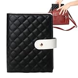 Organizador de joyas de viaje | Páginas extraíbles en forma de cuaderno, de joyería de viaje con capacidad, para collar pendientes pulsera tocador oficina gimnasio al aire libre cumpleaños