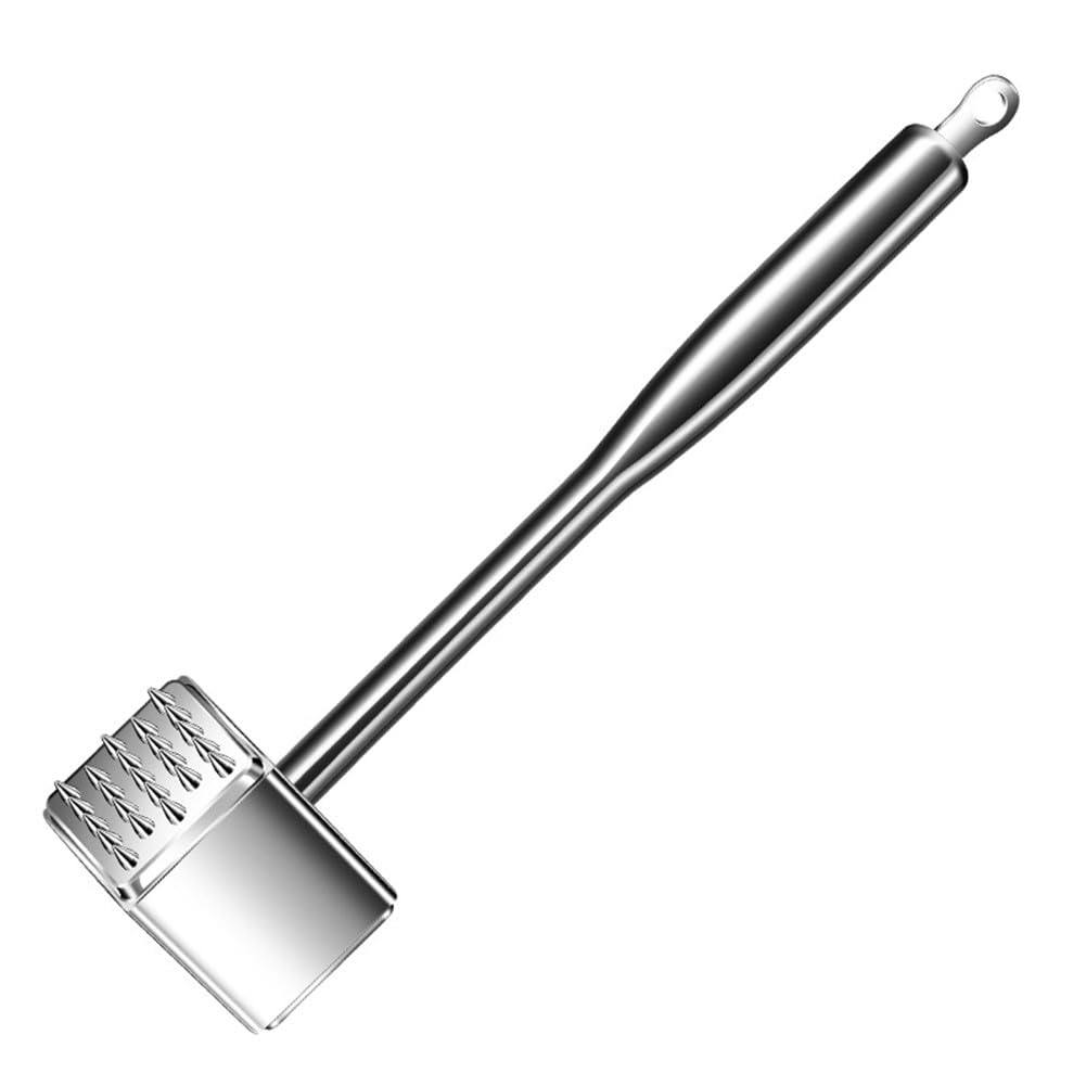Ablandador de carne, pesado, robusto y resistente, acero inoxidable 316
