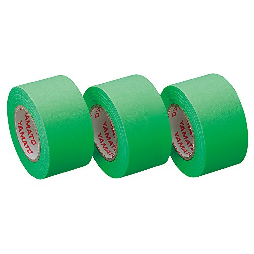 ヤマト 付箋 ロールテープ 詰替え 3巻入 25mm×10m WR-25H-LI3 ライム