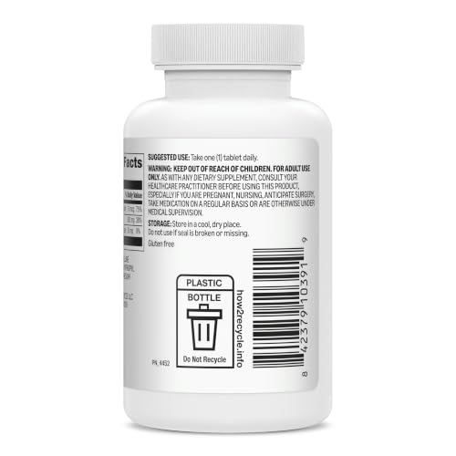 Amazon Basics Calcium plus Vitamin D2, 65 Tablets (2 month supply) - image 6