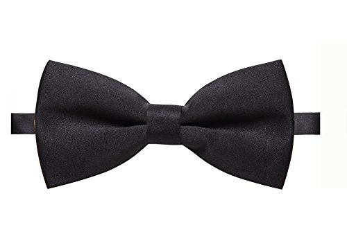 Image of AUSKY 8 PACKS Elegant Adjustable Pre-tied Bow Ties for Men Boys (1&4&5&6&8 Pack for option)