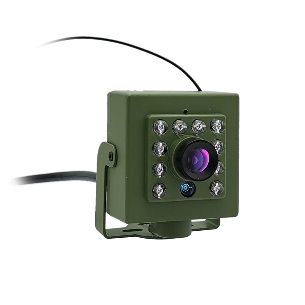 GNURBDILFO Bird Box Camera Wireless Wifi Support Night Vision DC 12V 2A for Remote Viewing 2.8mm Lens 5MP WIFI