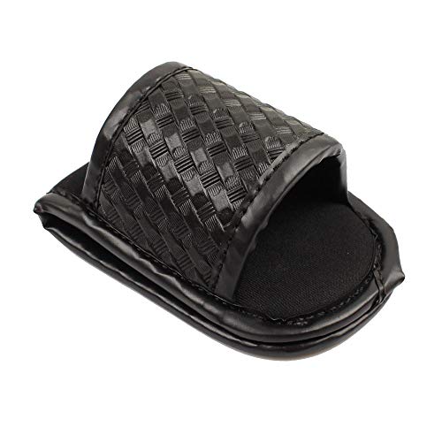 Basketweave Open Top D Cell Compact Light Holder, Duty Belt Accessories-Flashlight Pouch Holster #TOP3