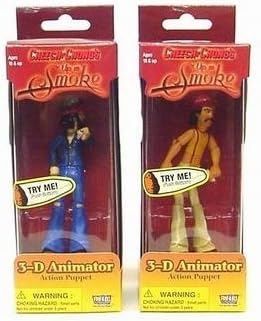 Funall Cheech & Chong's Up in Smoke 3-D Animator Action Puppet Set