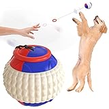 Juguete multifuncional para perros: cuando el perro utiliza este producto, puede limpiar los dientes durante el juego, para garantizar la salud dental del perro cada minuto y cada segundo. Este juguete puede mejorar la inteligencia del perro y reducir la ansiedad diaria. Evita que los perros destruyan los muebles de la familia, la ropa, etc.