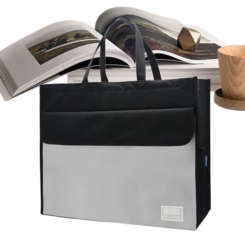 Rangement de documents portable A3 grand sac fourre-tout - 7