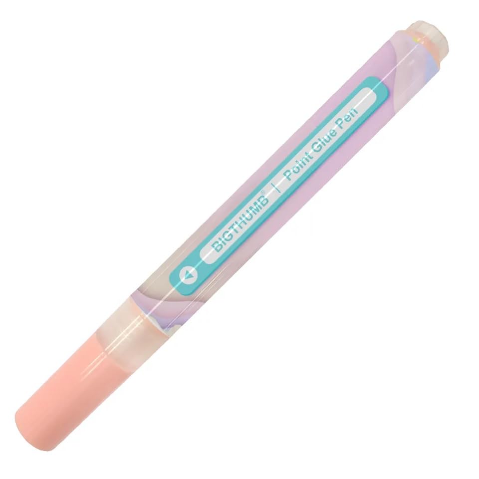 Levin Liquid Glue Pen, 2 Way Glue Stick Pen, Chisel Tip Glue Pens Perfect for Scrapbooking Craft Card Making Assorted Color Pack of (1)-image-35